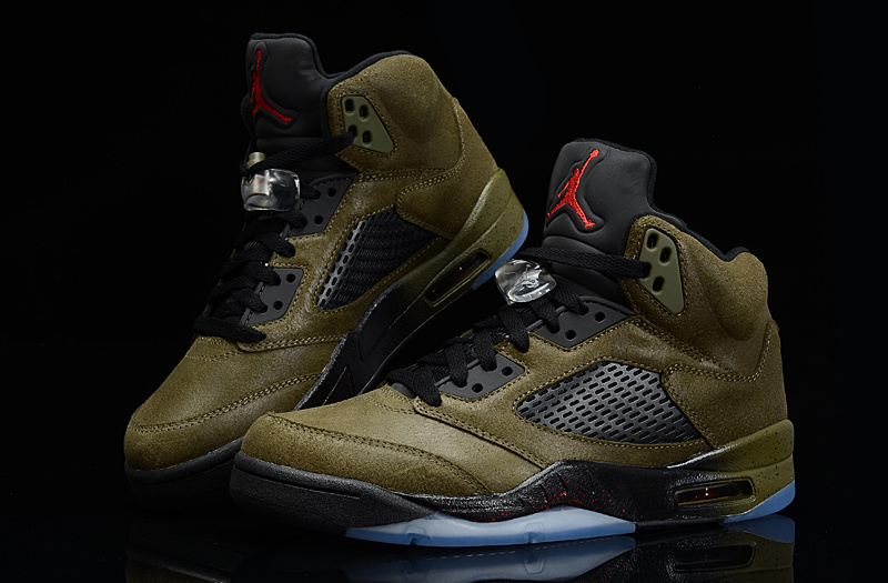 Air Jordan 5 Mens Shoes Brown Online